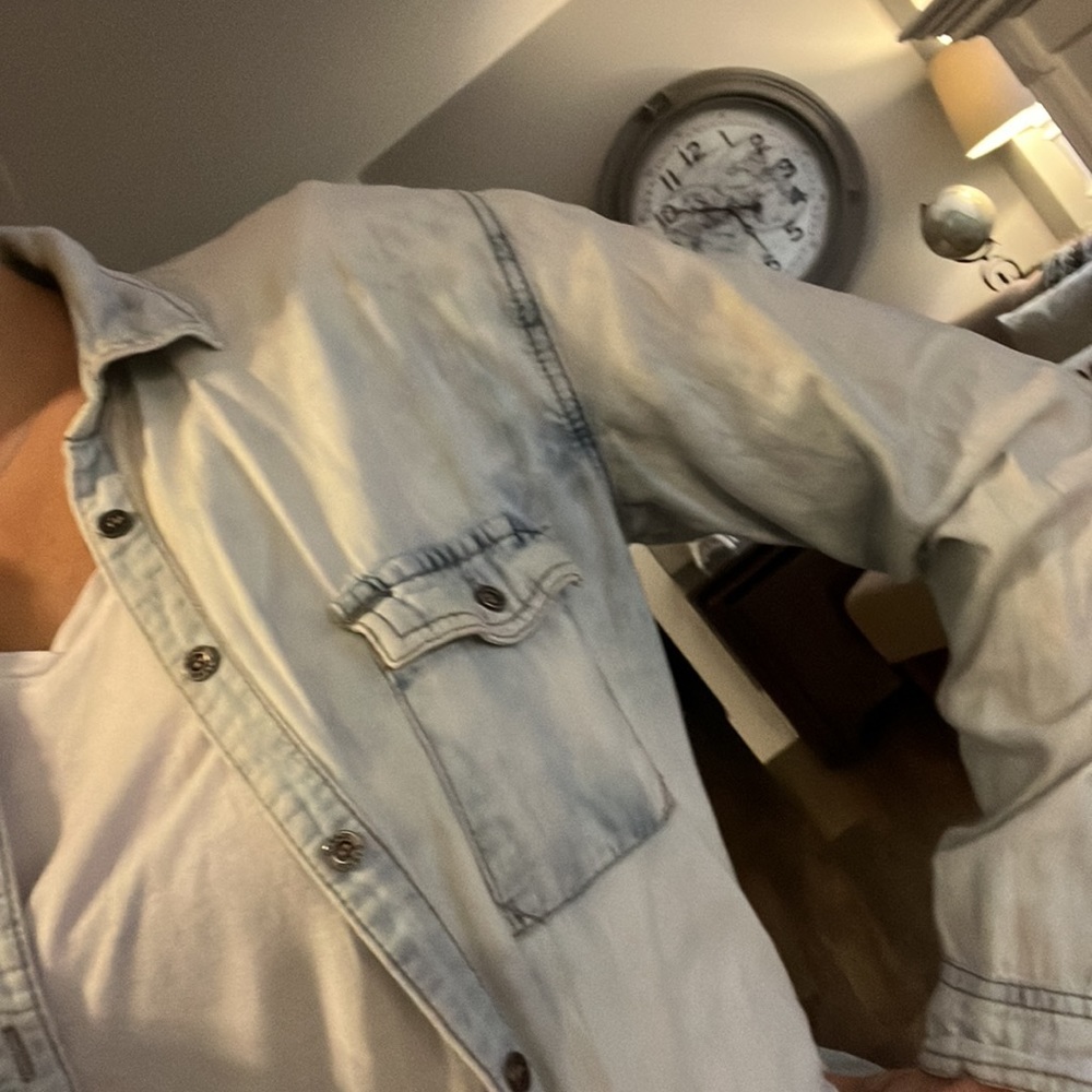 Garage chambray M button down - Picture 6 of 7